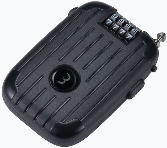 Bbb Cycling Minicase Xl Black Bike Lock