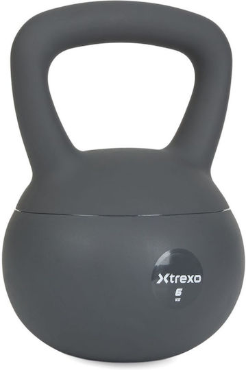 Xtrexo Soft Kettlebell 6 Kg Gray