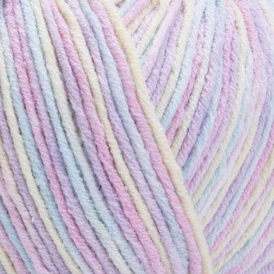 YarnArt Jeans Soft Colors Μεικτό Κίτρινο Ροζ Πράσινο 160m 50gr