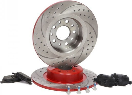 Set Discuri Plăcuțe De Frână Alfa Romeo 147 77362275