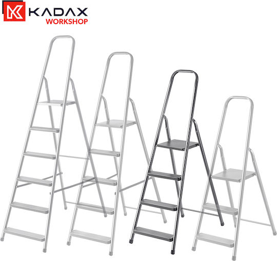 Kadax Scară Aluminiu cu 4 Trepte