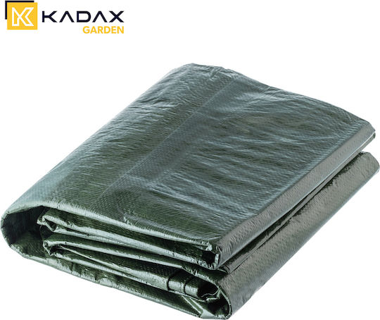 Kadax Pânză Impermeabilă Rotundă 90gr/m² cu Diametru 8m Tip Ușor Verde