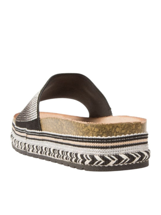 Women's Flat Sandals Black