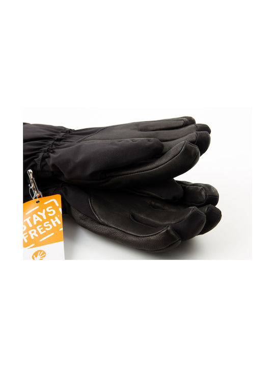 Level Mănuși de Schi și Snowboard pentru Femei cu Membrană Gore-Tex Negre