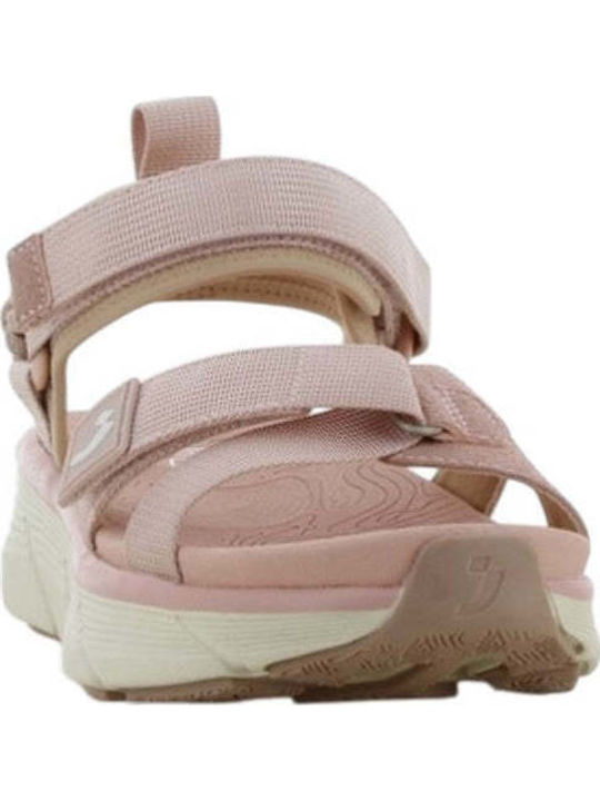 Damen Anatomisch Flache Sandalen Grün