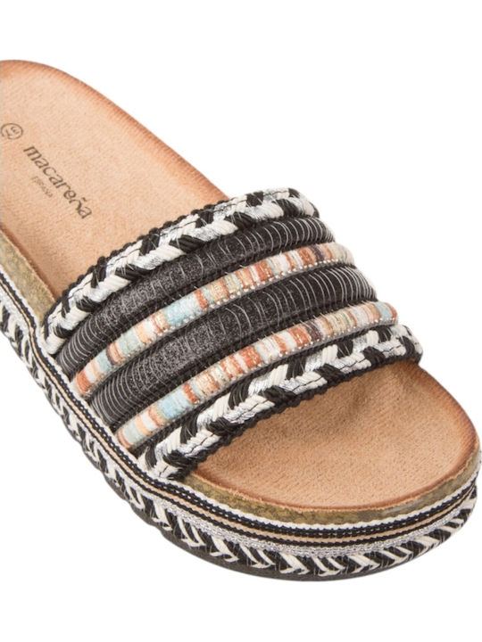 Women's Flat Sandals Black