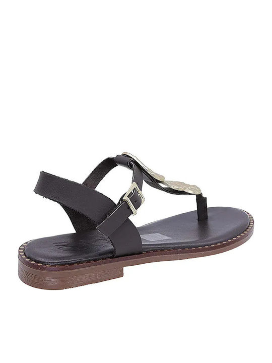 Leather Women's Anatomic Brown Sandals