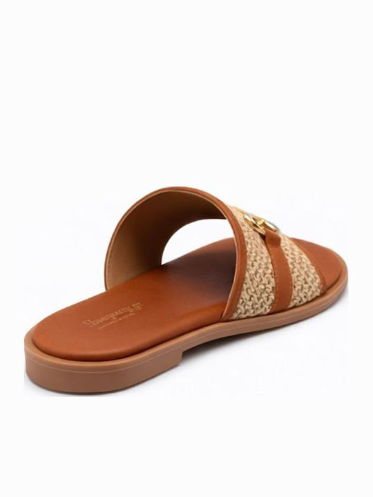Women's Flat Sandals Brown