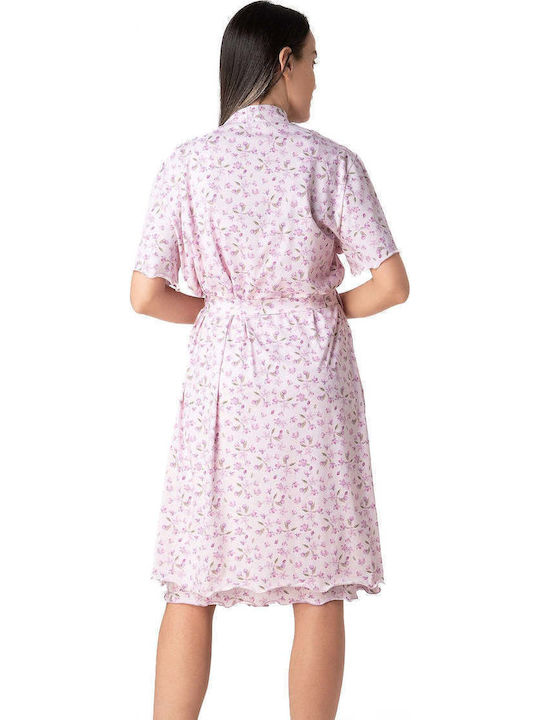 Relax Lingerie Summer Women's Robe Rose Paisley