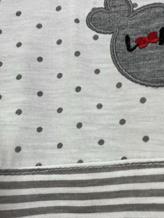 Goodnight Set Pijamale Dama De Vară Bumbac Roz