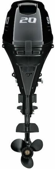 Outboard Engine Suzuki 20 Horsepower Long