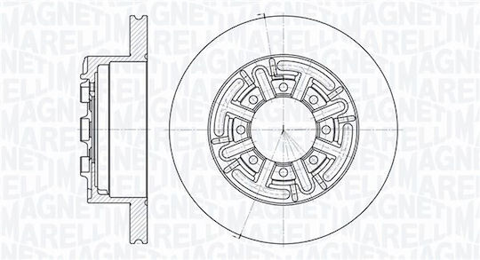 Brake Disc Iveco Daily 06 Back Left Right 42471111