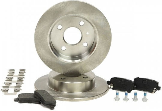 Set Back Brake Discs Brake Pads Opel Astra G Astra H Meriva A