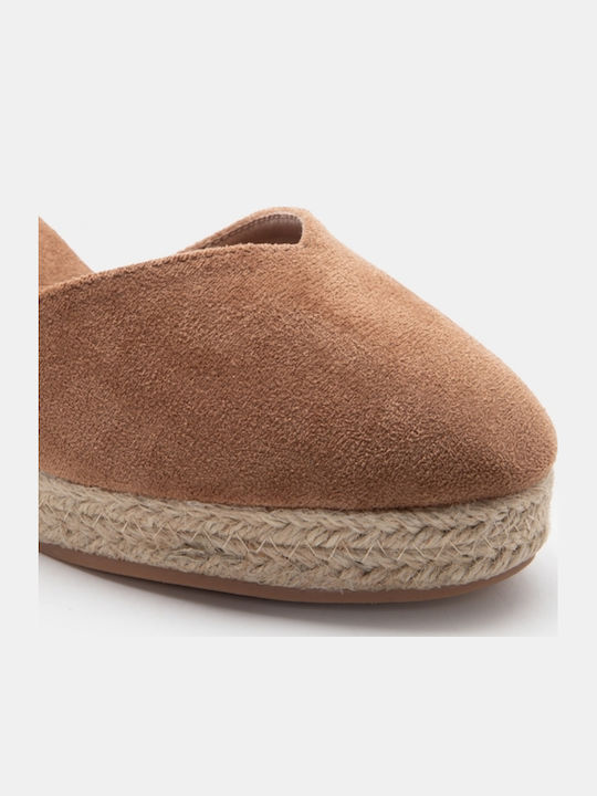 Platforme Dama Tip Espadrile Maro