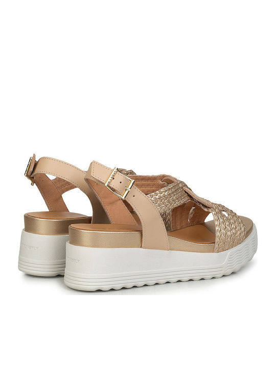 Parky Women's Brown Summer Platforms
