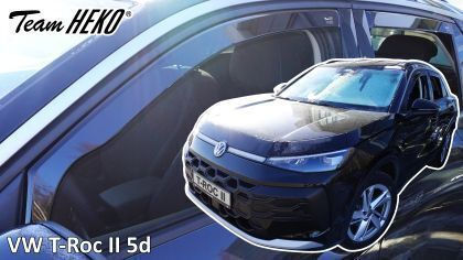 Wind Deflectors Vw T-roc 2025+ 4pcs Front Rear Heko