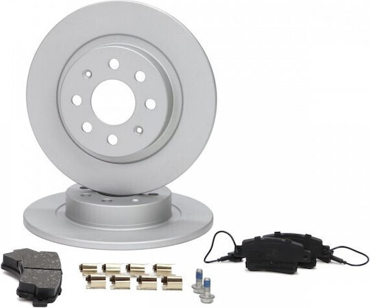 Set Back Brake Discs Brake Pads Fiat Punto Punto Evo