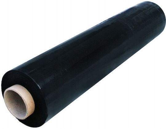 Film Elastic XL Stretch Negru Negru 2.5kg Puternic Opac Rola Cantitate Mare Film