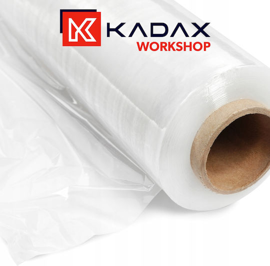 Film Elastic XL Stretch 2.5kg Transparent Puternic Opac Clar Rola