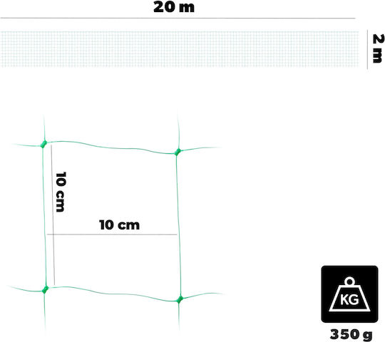 Pflanzenspieße Klettern Gemüse Tomaten Gurken Gartenstütze 2 x 20 m