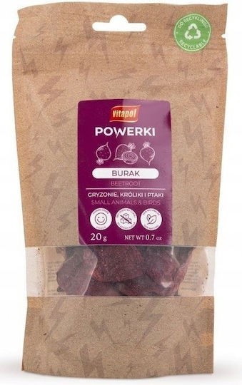 Vitapol Powerki Freeze-dried Beet Rodents Rabbits Exotic Birds 20g