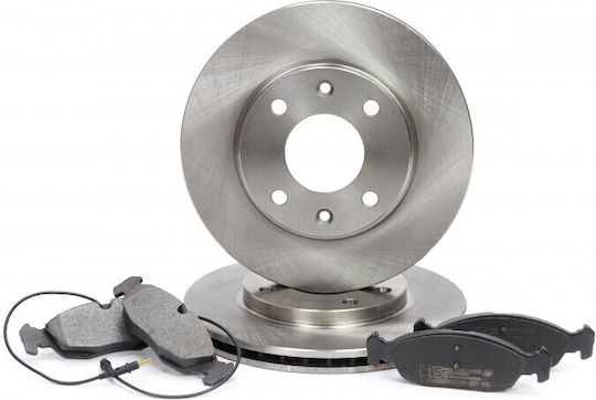 Brake Disc Set Front for Citroën C1 202001320p