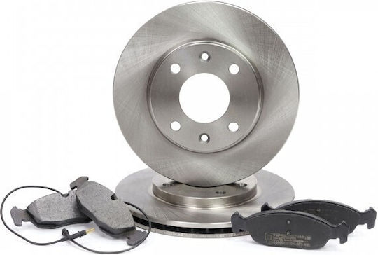 Brake Disc Set Front for Citroën C1 202001320p