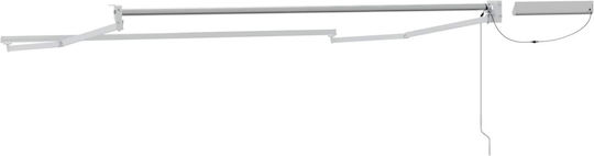 Vidaxl Electric Reclining Seat White 3 X 2.5 M Steel