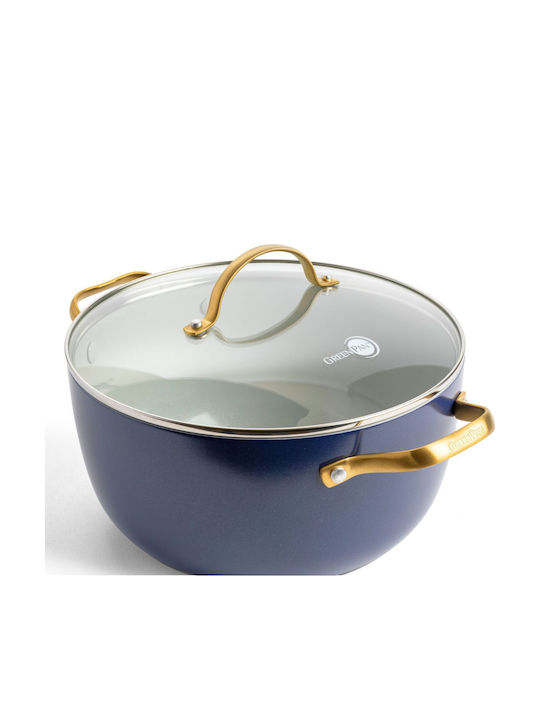 Green Pan Padova Reserve Cookware Set Blue 6pcs