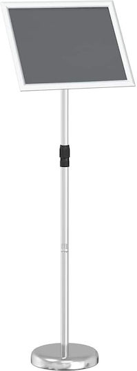 vidaXL Σταντ Προβολής Προϊόντων Π25xΒ25xΥ125cm