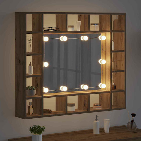 vidaXL USB Vanity Mirror LED Light L4.5xW4.5xH4.8cm