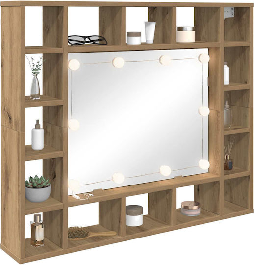 vidaXL USB Vanity Mirror LED Light L4.5xW4.5xH4.8cm
