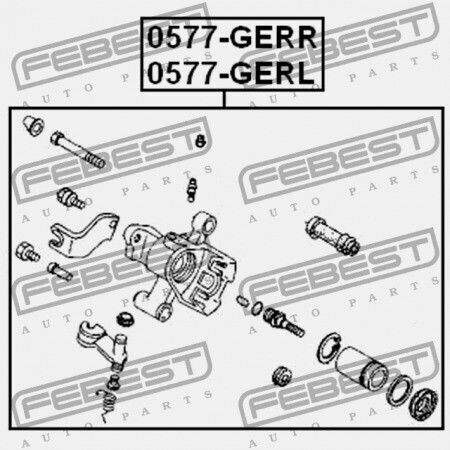 Linke Zurück Bremssättel Mazda 626 Ge 1991-1994 Eu Ga2e-26-71xa