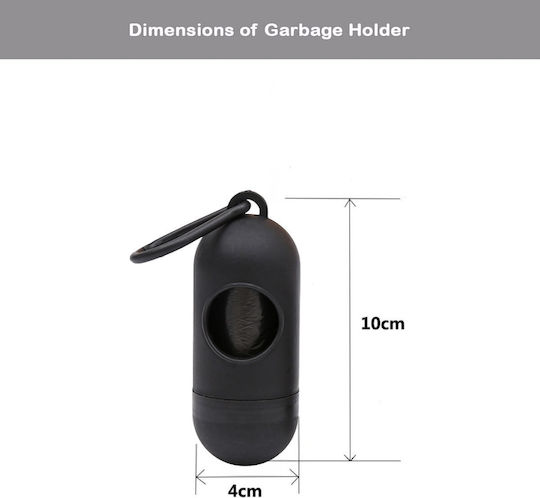 Case Disposable Bags Dog Excrement Or Baby Diapers Black