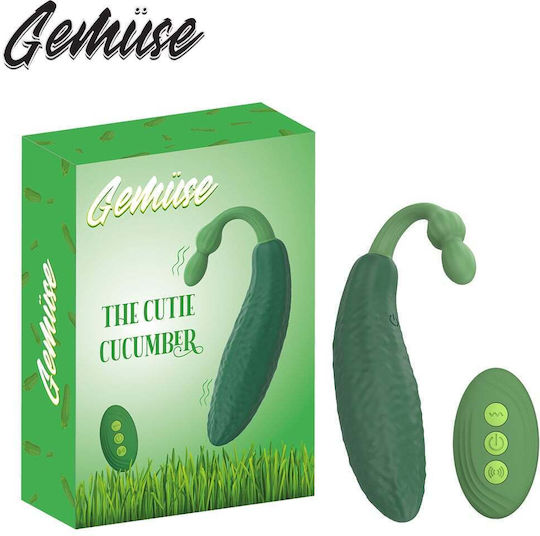 Gemüse Mini Vibrator Cu Control De La Distanță Verde