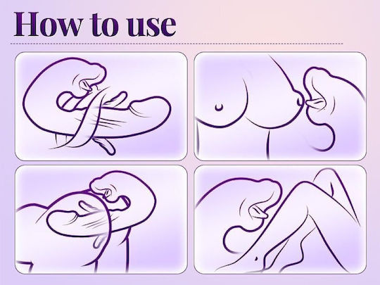 Smd Multitasker X3 Clitoral Licking Flapping & G Spot Vibrator 3-in-1 Vibrator 7 Vibration & Flapping Licking Modes Purple
