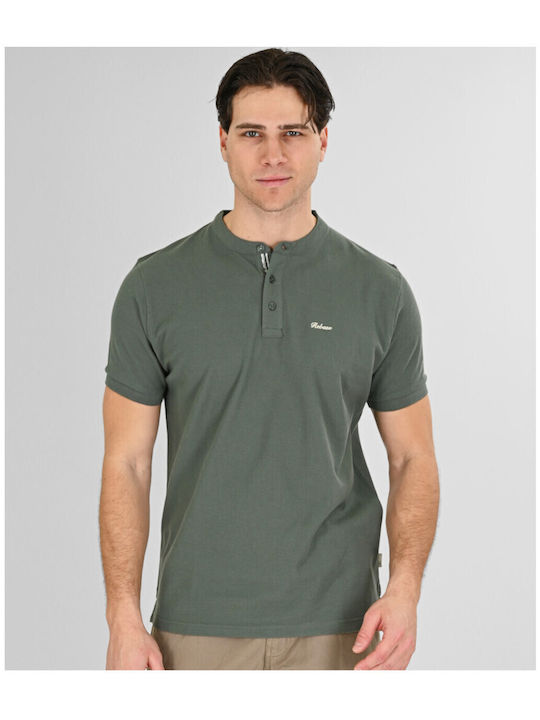 Short Sleeve Khaki Blouse