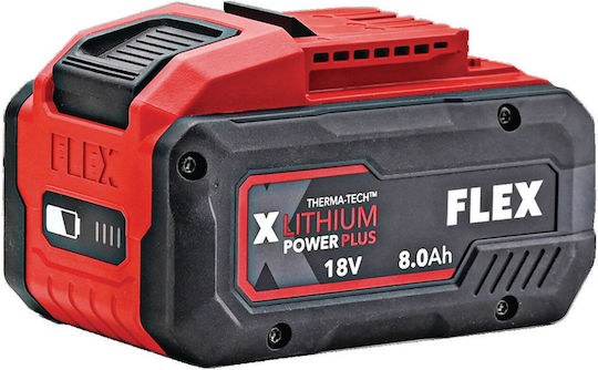 Flex LBE 125 18.0-EC Τροχός 125mm Μπαταρίας Brushless με Ρύθμιση Στροφών 1x8Ah