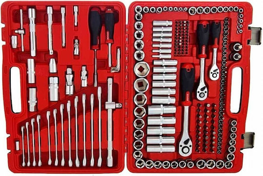 Rooks Set Ratchet 1\2" & 3\8" & 1\4" 216pcs