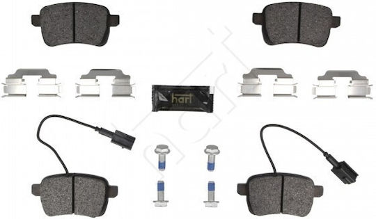 Back Brake Pads for Alfa Romeo Giulietta 1.4-2.0 2010
