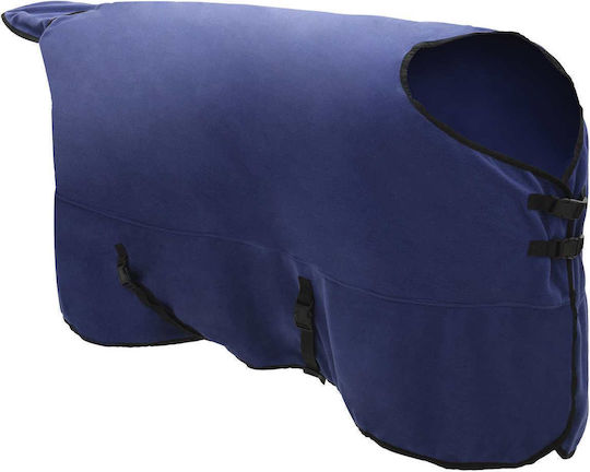 Vidaxl Σαμάρι Ίππου Σκούρο Μπλε Πολυεστέρας