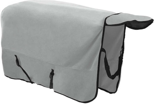 Vidaxl Horse Saddle Light Grey Pink Polyester
