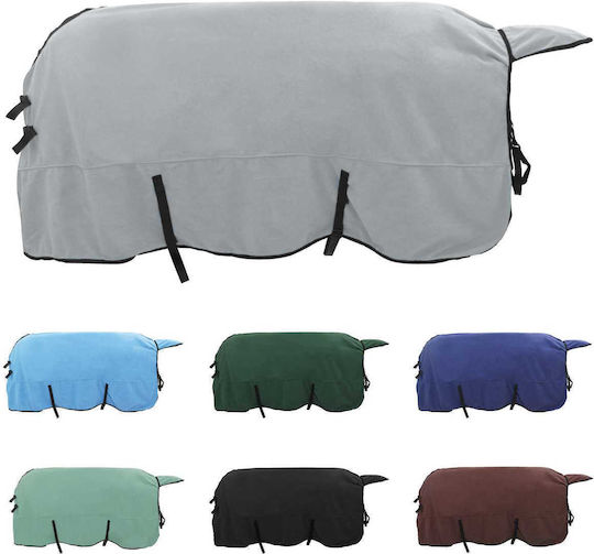 Vidaxl Horse Saddle Light Grey Pink Polyester