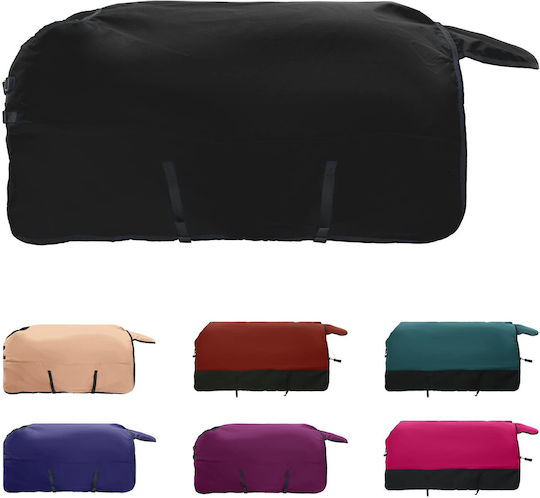 Horse Saddle Dark Green Black 135 Cm Polyester Black 42013103