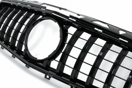 Μάσκα Mercedes-benz Cls-class W218 11-14 Amg Gt Amg Panamericana Look Μαύρη Γυαλιστερή 1 Τεμάχιο Mercedes Benz Cαrνεr