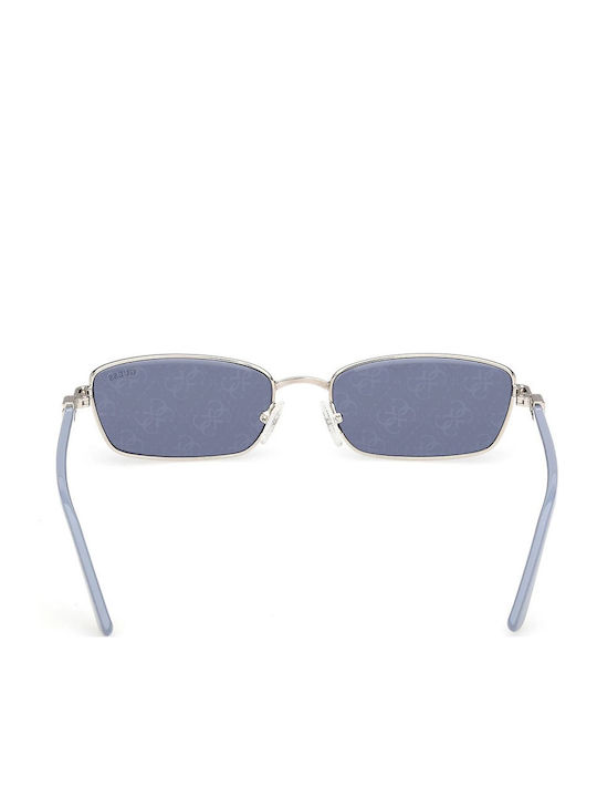 Guess Guess Damen Sonnenbrille mit Silbernem Rahmen und Silbernem Spiegelglas GU00290 10X