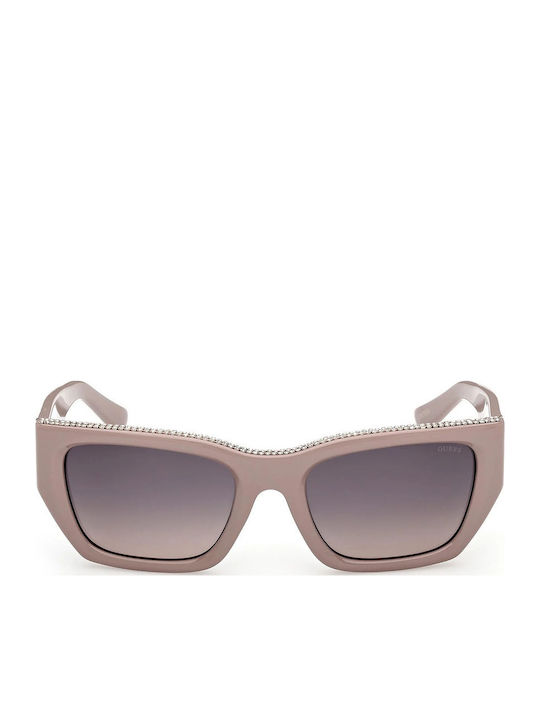 Guess Ochelari De Soare Pentru Femei Cu Culoare Full Face Roz Și Culoare Gri Degrade GU00293 57B