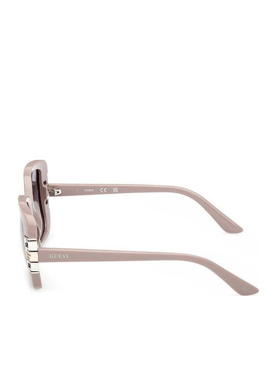 Guess Ochelari de Soare pentru Femei cu Ramă Roz și Lentile Gri Degrade GU00294 57B