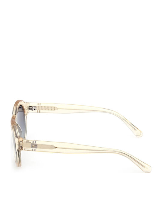 Guess Ochelari De Soare Pentru Bărbați Cu Culoare Full Face Negru Și Culoare Galben GU00205 39W