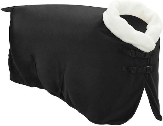 vidaxl Reitdecke Für Pferde Schwarz 85 Cm Polar Fleece